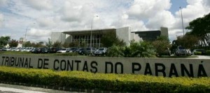 Fachada do Tribunal de Contas do Estado do Paraná